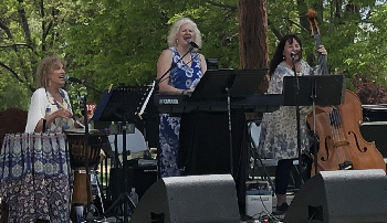 Photograph of The Jazzettes
  at Heritage Park, May 21, 2023